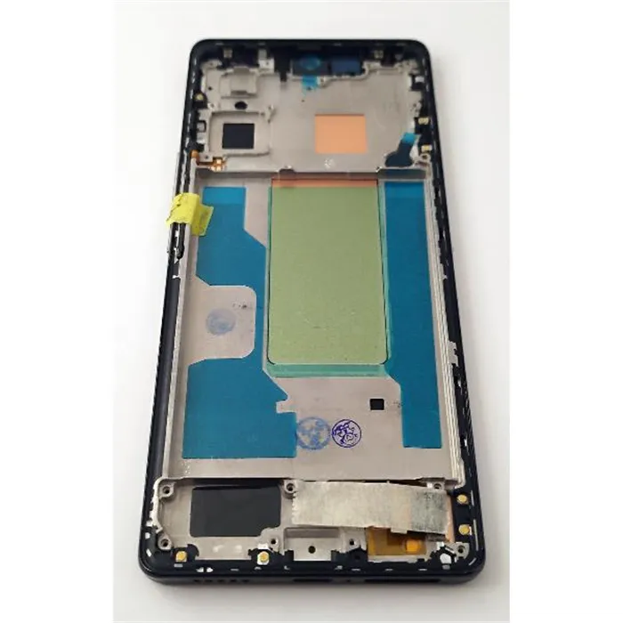 Pantalla lcd para Vivo V29 mas tactil negro con marco negro compatible Oled