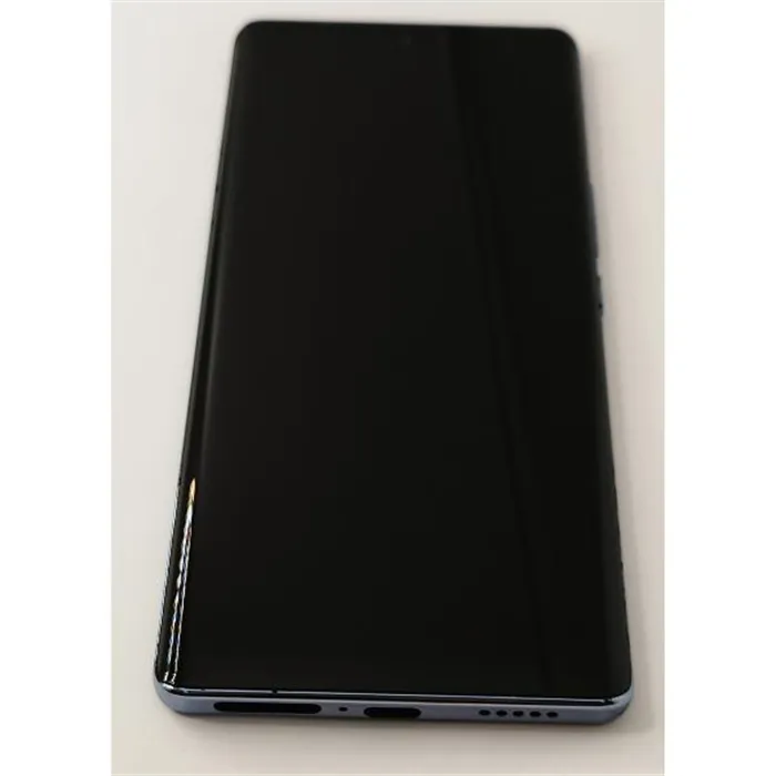 Pantalla lcd para Vivo V29 mas tactil negro con marco azul calidad premium