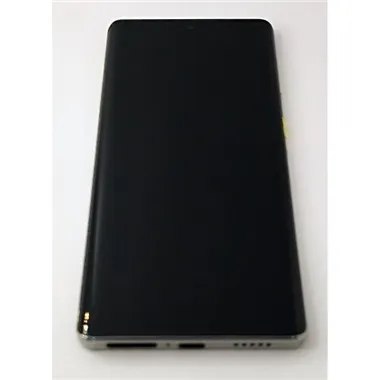 Pantalla lcd para Vivo V29 mas tactil negro con marco plata compatible Oled
