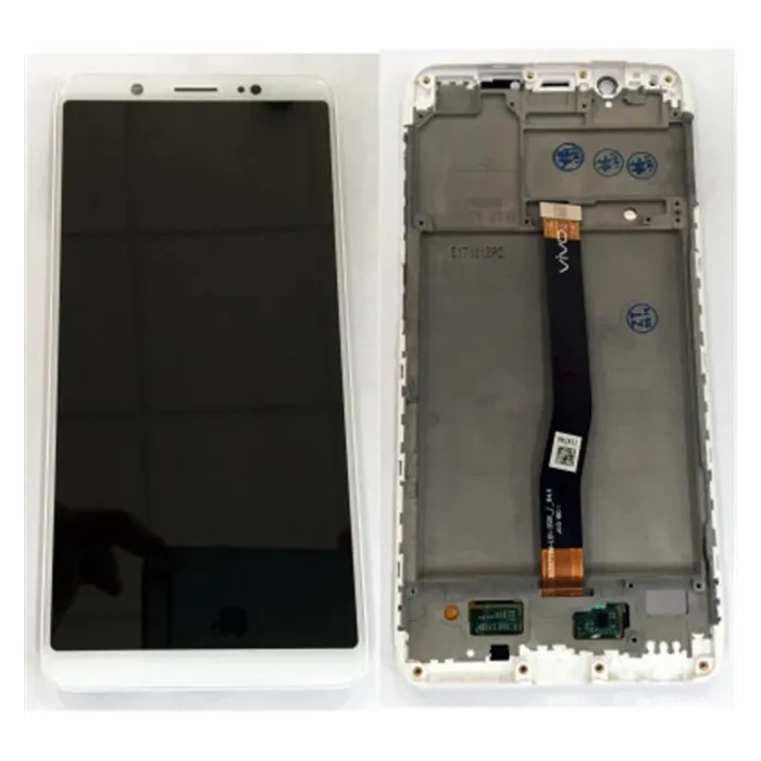 Vivo V7 Y75 pantalla lcd + tactil blanco + marco premium
