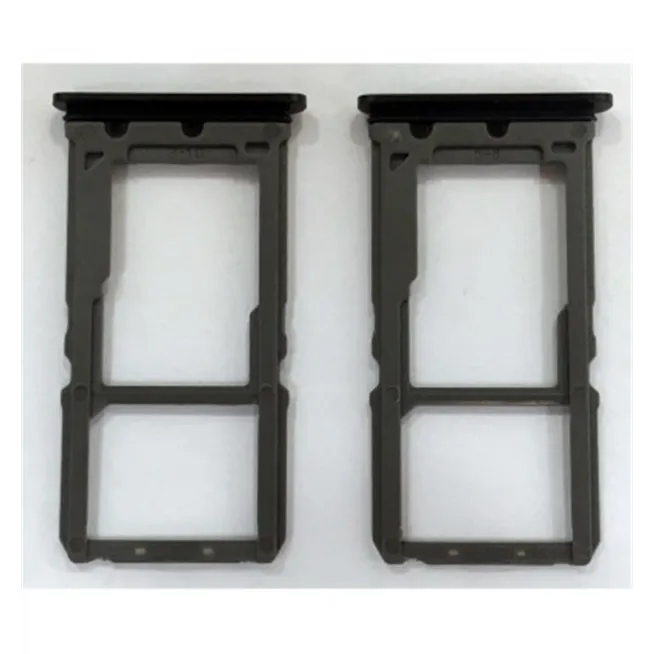 Soporte o bandeja dual sim negro para Vivo X21 calidad premium