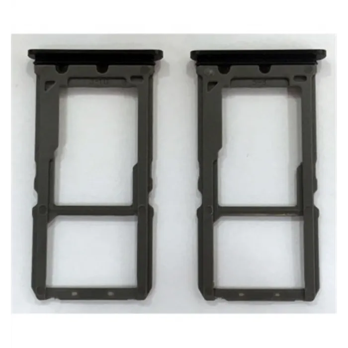Soporte o bandeja dual sim negro para Vivo X21 calidad premium