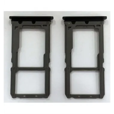 Soporte o bandeja dual sim negro para Vivo X21 calidad premium