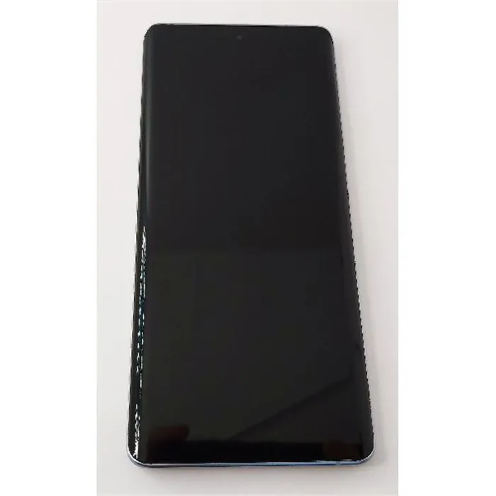 Pantalla lcd para Vivo X60 Pro 5G V2046 mas tactil negro mas marco azul calidad premium