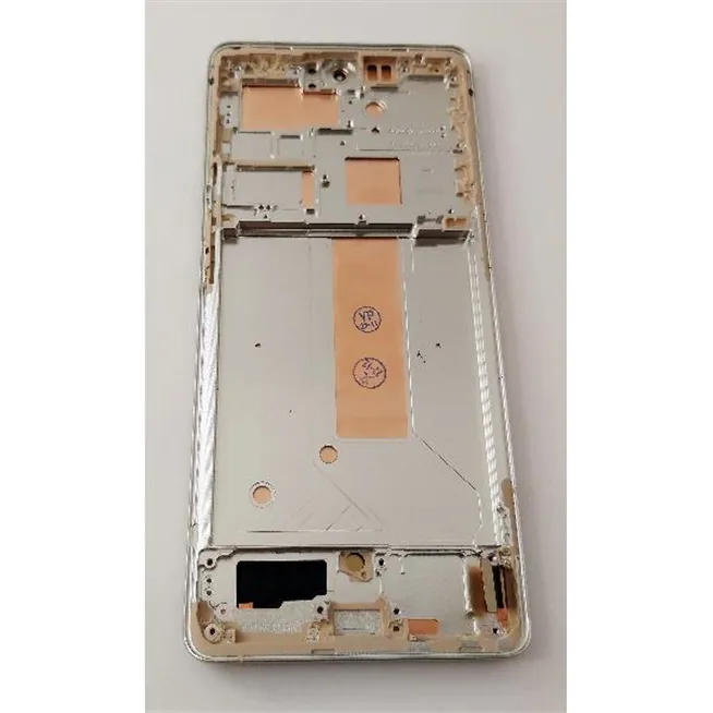Pantalla lcd para Vivo X60 Pro 5G V2046 mas tactil negro mas marco dorado calidad premium
