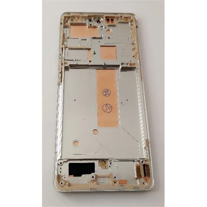 Pantalla lcd para Vivo X60 Pro 5G V2046 mas tactil negro mas marco dorado calidad premium