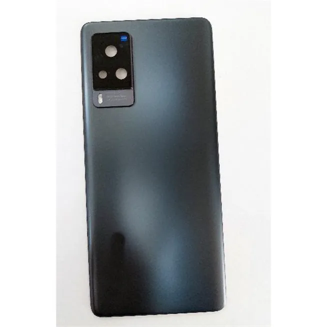 Tapa trasera o tapa bateria negra para Vivo X60 Pro V2046 mas cubierta camara