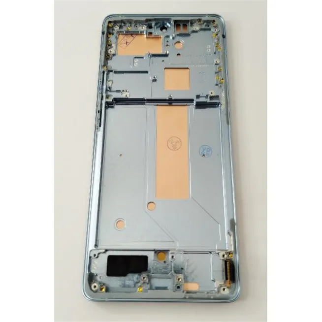 Pantalla Oled para Vivo X60 Pro V2046 mas tactil negro mas marco azul compatible