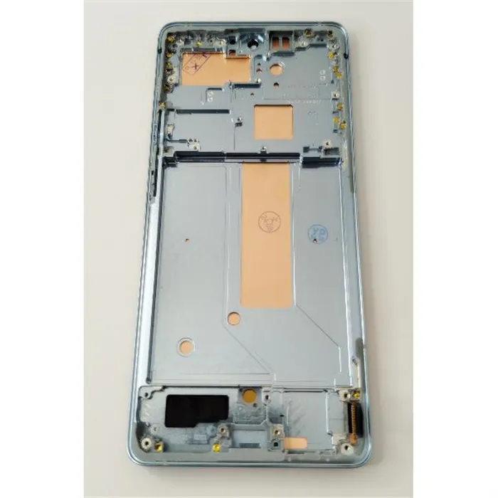 Pantalla Oled para Vivo X60 Pro V2046 mas tactil negro mas marco azul compatible