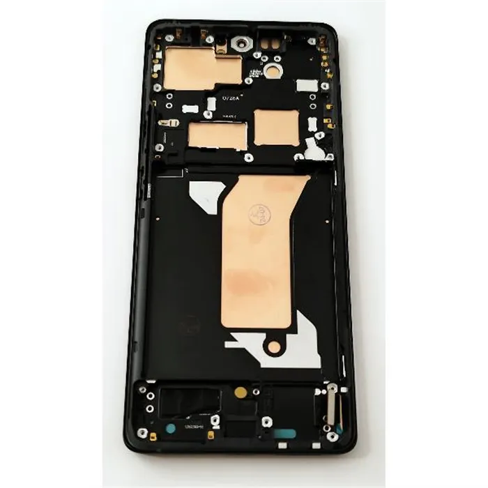 Pantalla lcd para Vivo X70 Pro mas tactil negro con marco negro calidad Oled