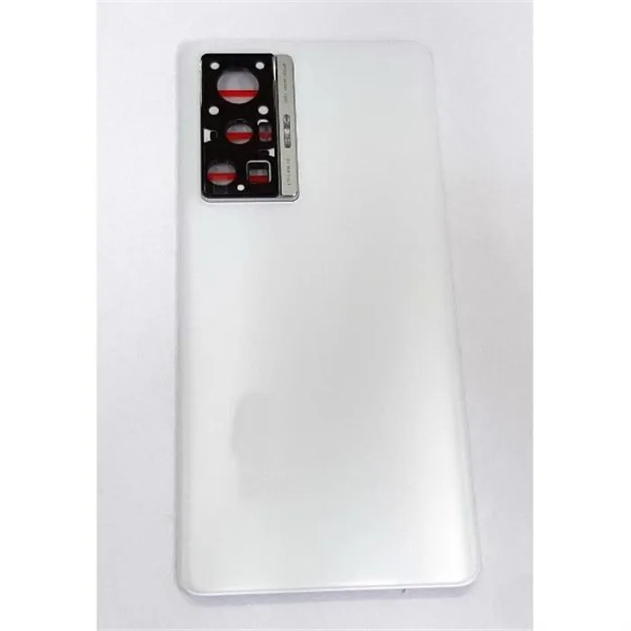 Tapa trasera o tapa bateria blanca para Vivo X70 Pro mas cubierta camara