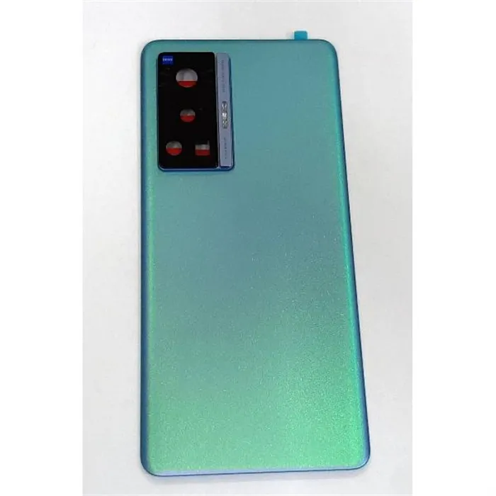 Tapa trasera o tapa bateria verde para Vivo X70 Pro mas cubierta camara