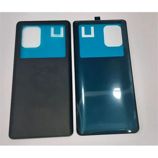 Tapa trasera o tapa bateria negra para Vivo X80 Pro V2185A A2145