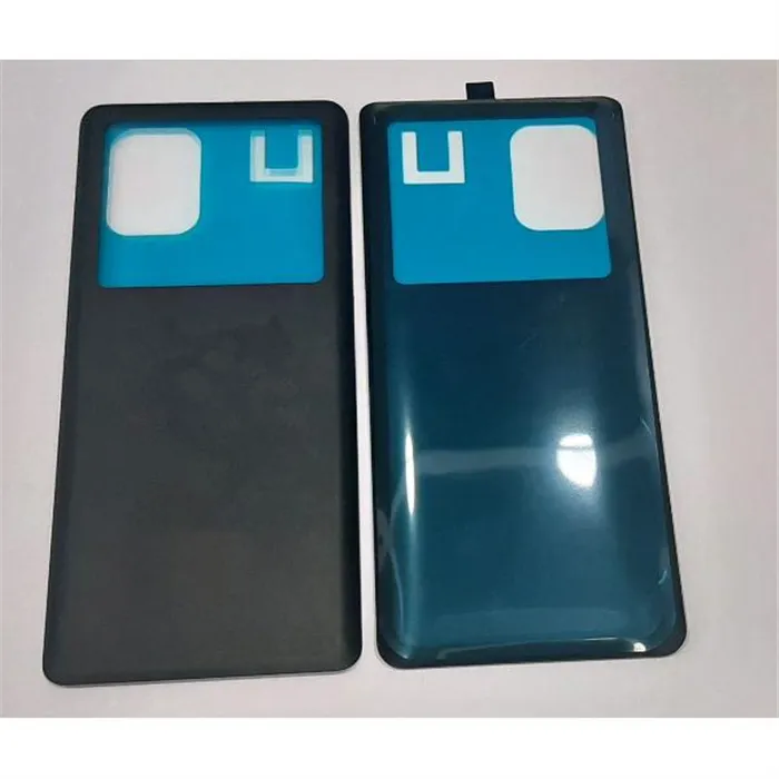 Tapa trasera o tapa bateria negra para Vivo X80 Pro V2185A A2145