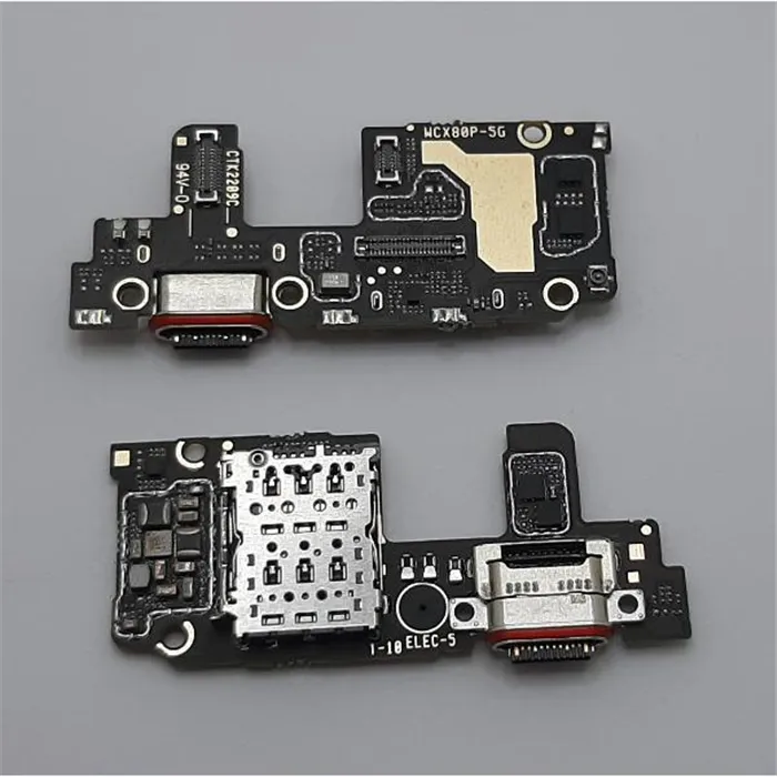 Flex puerto carga mas lector sim para Vivo X80 Pro V2185A A2145 calidad premium