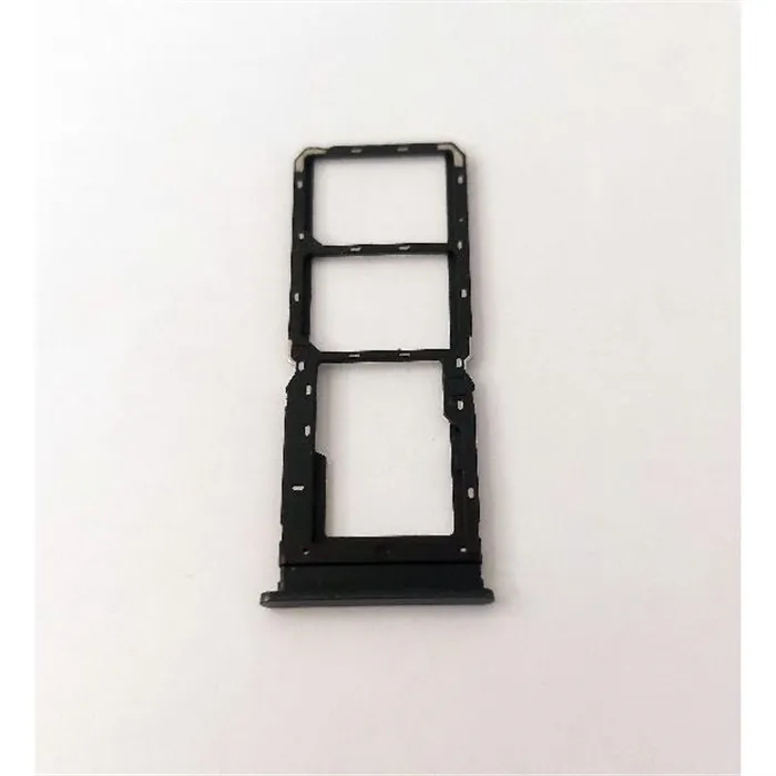 Soporte o bandeja dual sim negra para Vivo Y16 V2204 V2214 calidad premium