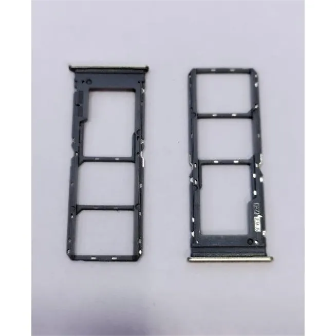 Soporte o bandeja sim dorada Dual sim para Vivo Y16 V2204 V2214 calidad premium