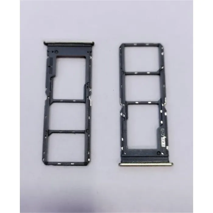 Soporte o bandeja sim dorada Dual sim para Vivo Y16 V2204 V2214 calidad premium