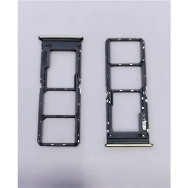 Soporte o bandeja sim dorada Dual sim para Vivo Y16 V2204 V2214 calidad premium