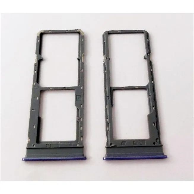 Soporte o bandeja dual sim purpura para Vivo Y17S calidad premium