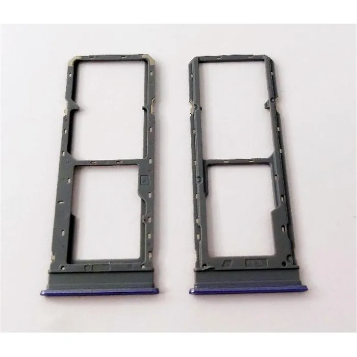 Soporte o bandeja dual sim purpura para Vivo Y17S calidad premium