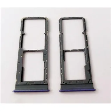 Soporte o bandeja dual sim purpura para Vivo Y17S calidad premium