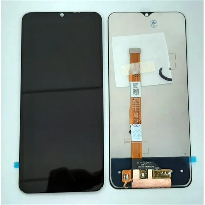 Pantalla lcd para Vivo Y20 Y20S mas tactil negro calidad premium