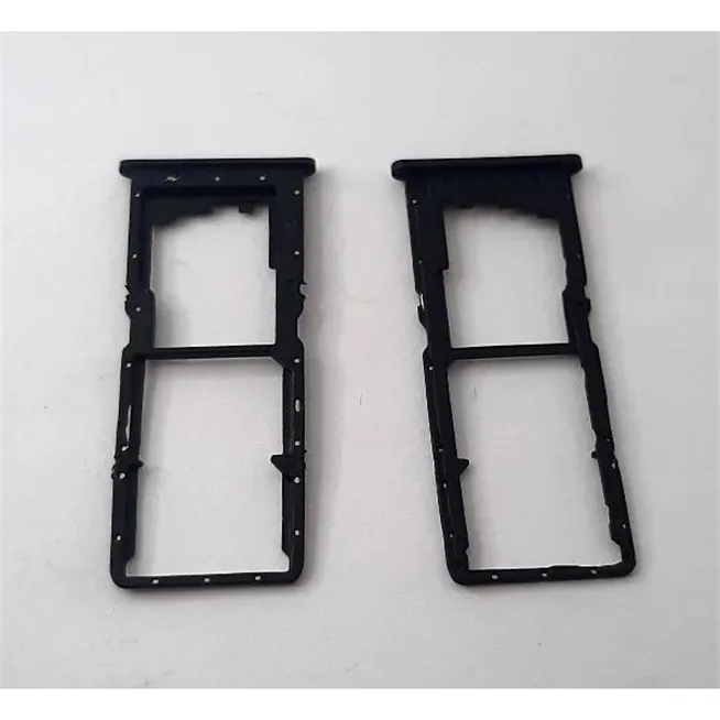 Soporte o bandeja dual sim negra para Vivo Y20S calidad premium
