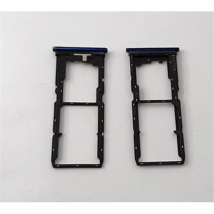 Soporte o bandeja dual sim azul para Vivo Y20S calidad premium