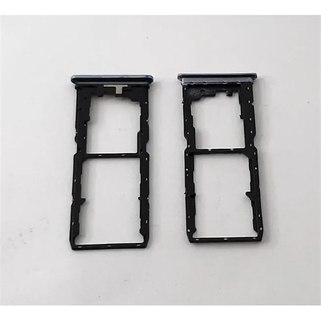 Soporte o bandeja dual sim purpura para Vivo Y20S calidad premium