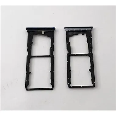 Soporte o bandeja dual sim purpura para Vivo Y20S calidad premium