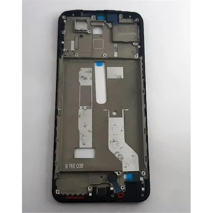 Carcasa frontal o marco negro para Vivo Y31S calidad premium