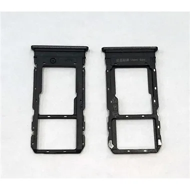 Soporte o bandeja single sim negra para Vivo Y33S V2109 calidad premium