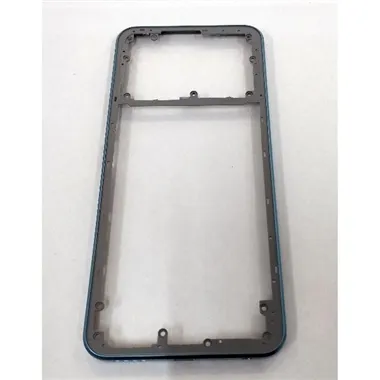 Carcasa central o marco azul para Vivo Y33S V2109 calidad premium
