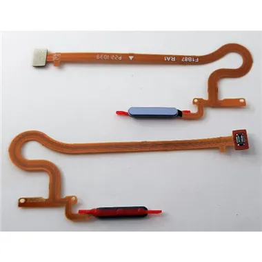 Flex boton home azul claro para Vivo Y33S V2109 calidad premium