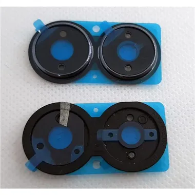 Set 2 cubierta camara azul para Vivo Y35 2022 calidad premium