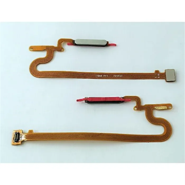 Flex sensor de huella dorado para Vivo Y35 2022 calidad premium