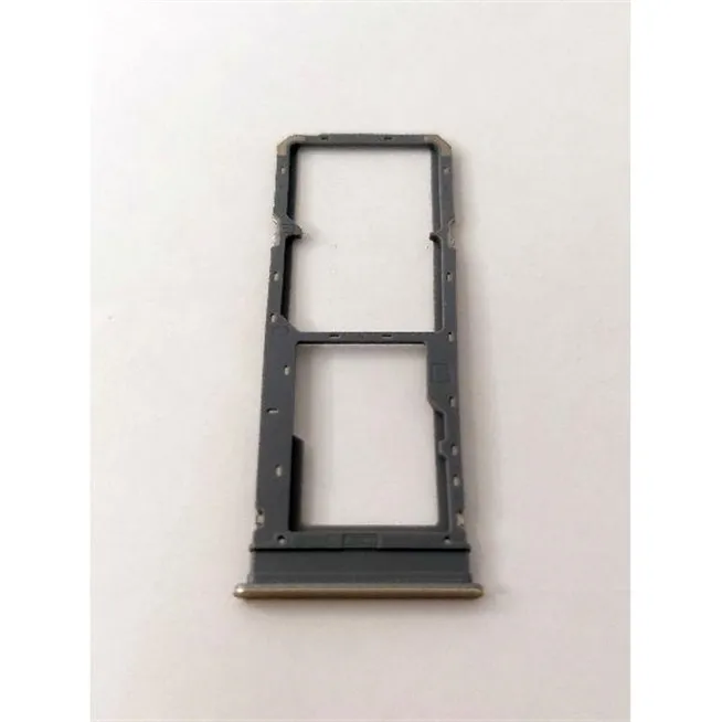Soporte o bandeja dual sim dorado para Vivo Y36 calidad premium