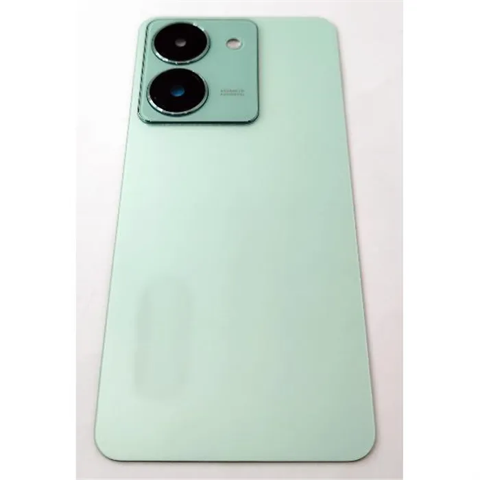 Tapa trasera o tapa bateria verde para Vivo Y36 con cristal de camara