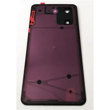 Tapa trasera o tapa bateria negra para Vivo Y36 con cristal de camara