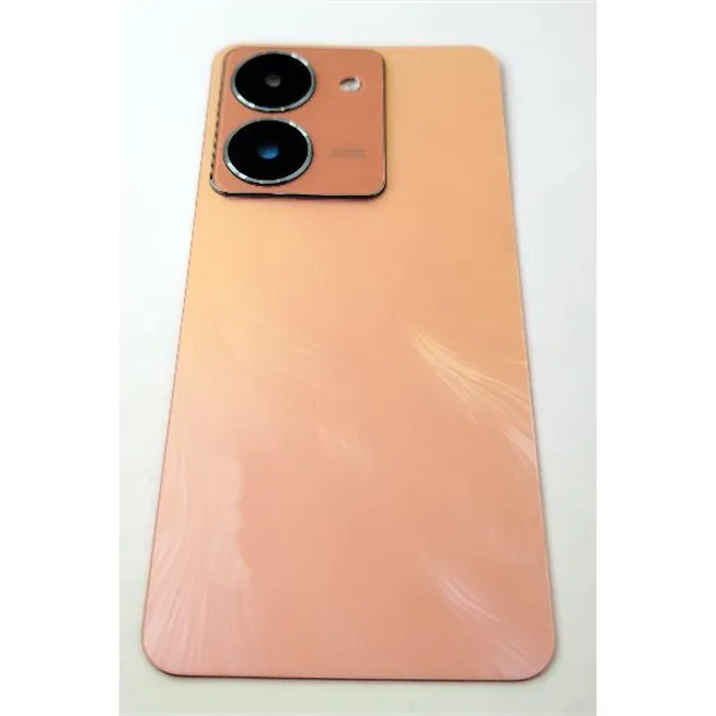 Tapa trasera o tapa bateria rosa para Vivo Y36 con cristal de camara