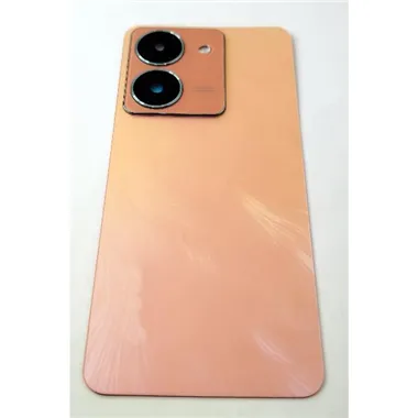 Tapa trasera o tapa bateria rosa para Vivo Y36 con cristal de camara