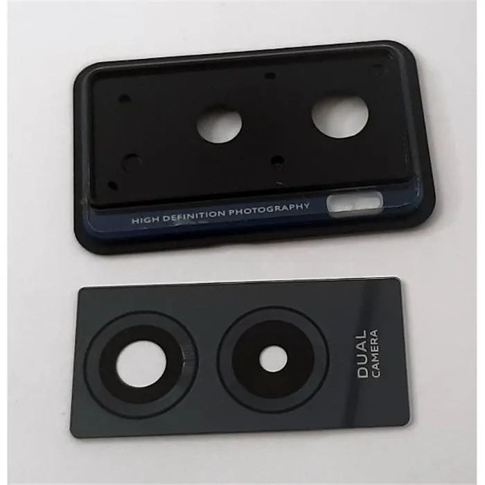 Cubierta camara negra para Vivo Y55 5G calidad premium