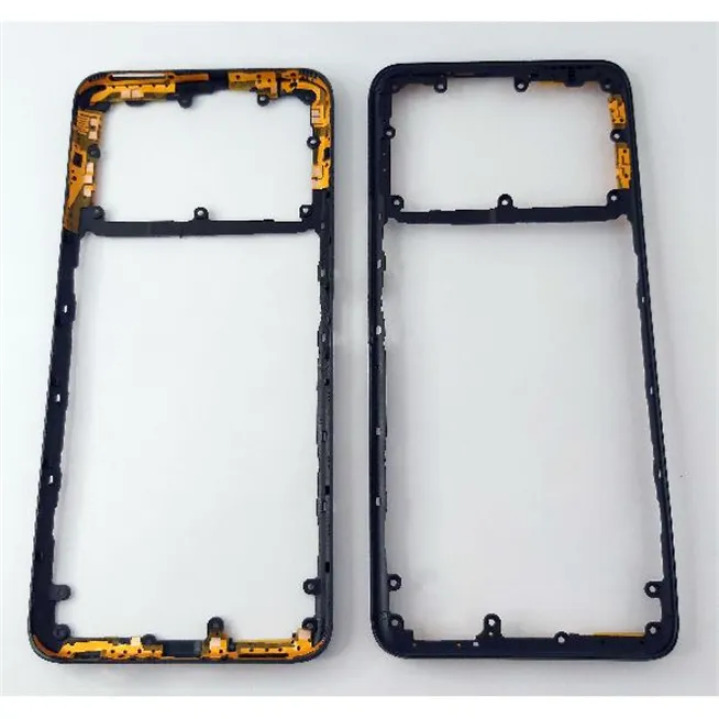 Carcasa o marco central negro para VIVO Y55 5G 