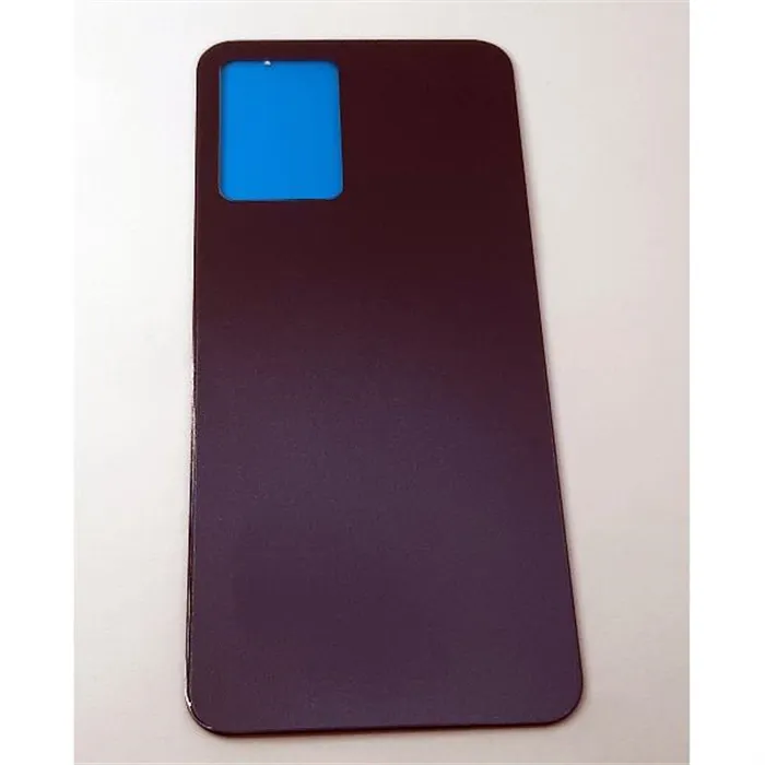 Tapa trasera o tapa bateria negra para Vivo Y55 5G