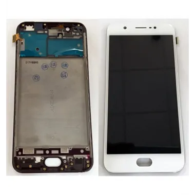 Vivo Y69 pantalla lcd + tactil blanco + marco premium