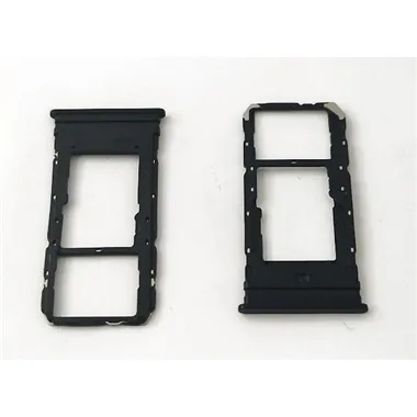 Soporte o bandeja sim negra Dual sim para Vivo Y72 5G V2041 calidad premium