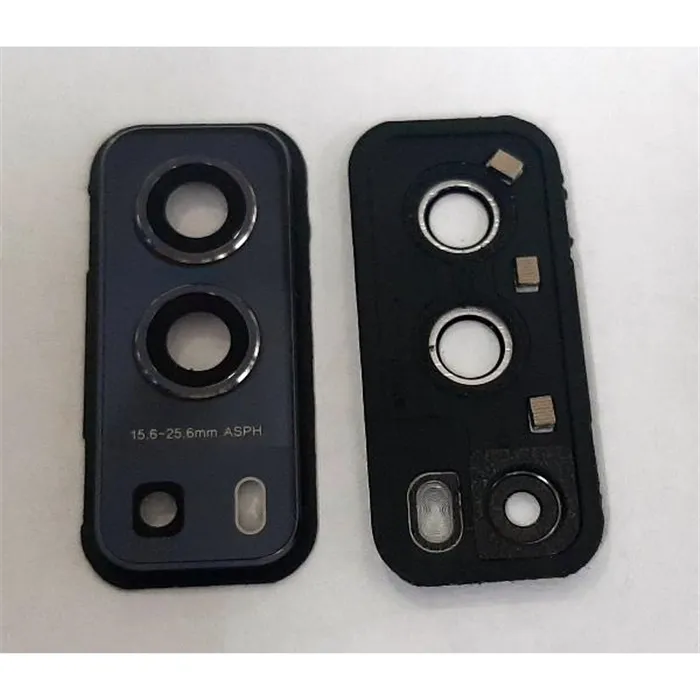 Cubierta camara negra para Vivo Y72 5G V2041 calidad premium