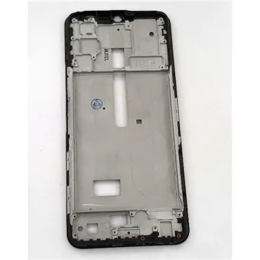Carcasa central o marco negro para Vivo Y72 5G V2041 calidad premium