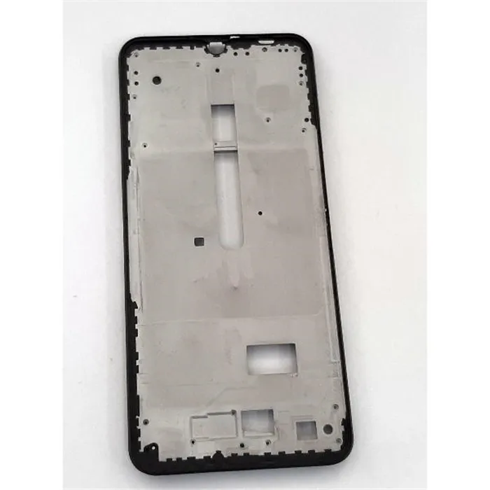 Carcasa central o marco negro para Vivo Y72 5G V2041 calidad premium